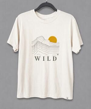 LIV Outdoor Beige Short Sleeve Crew Neck Outdoor Graphic T-Shirt XL
